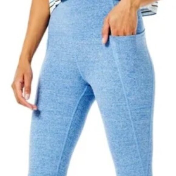 Addison Bay  Ludlow Leggings in Heathered Blue Size Small New - Picture 2 of 9